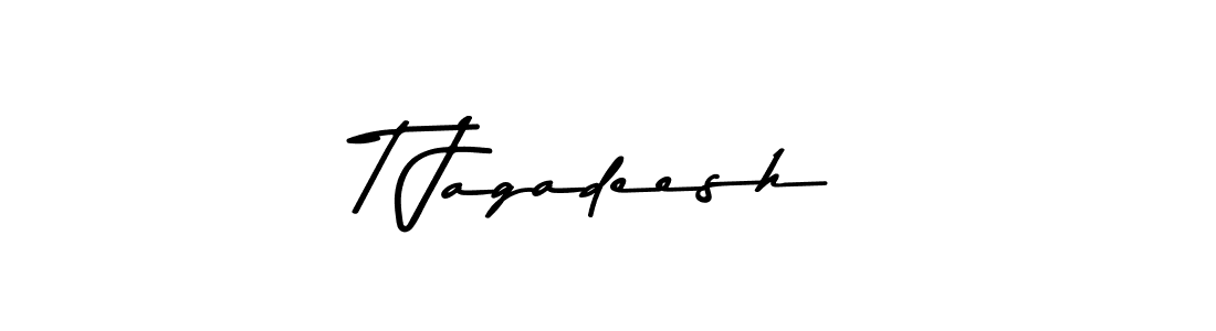 You should practise on your own different ways (Asem Kandis PERSONAL USE) to write your name (T Jagadeesh) in signature. don't let someone else do it for you. T Jagadeesh signature style 9 images and pictures png