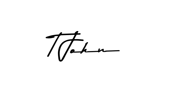 Make a beautiful signature design for name T John. Use this online signature maker to create a handwritten signature for free. T John signature style 9 images and pictures png