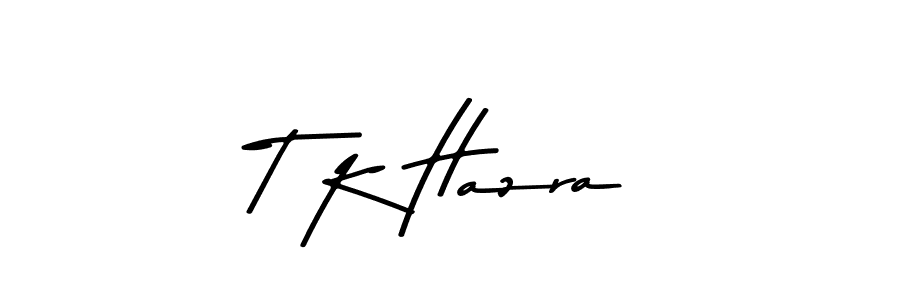 Similarly Asem Kandis PERSONAL USE is the best handwritten signature design. Signature creator online .You can use it as an online autograph creator for name T K Hazra. T K Hazra signature style 9 images and pictures png