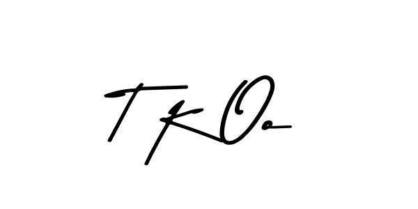 Also we have T K Oo name is the best signature style. Create professional handwritten signature collection using Asem Kandis PERSONAL USE autograph style. T K Oo signature style 9 images and pictures png