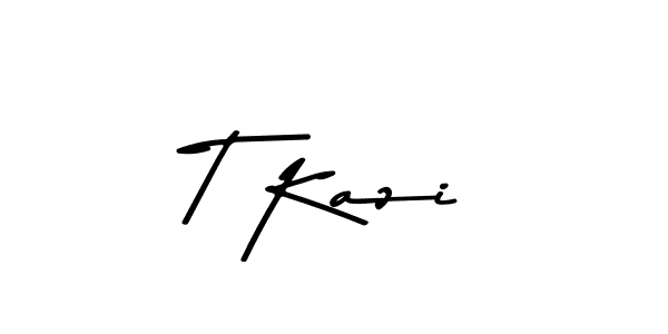Also we have T Kazi name is the best signature style. Create professional handwritten signature collection using Asem Kandis PERSONAL USE autograph style. T Kazi signature style 9 images and pictures png