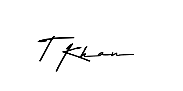 How to Draw T Khan signature style? Asem Kandis PERSONAL USE is a latest design signature styles for name T Khan. T Khan signature style 9 images and pictures png