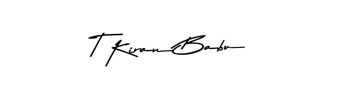 Make a short T Kiran Babu signature style. Manage your documents anywhere anytime using Asem Kandis PERSONAL USE. Create and add eSignatures, submit forms, share and send files easily. T Kiran Babu signature style 9 images and pictures png