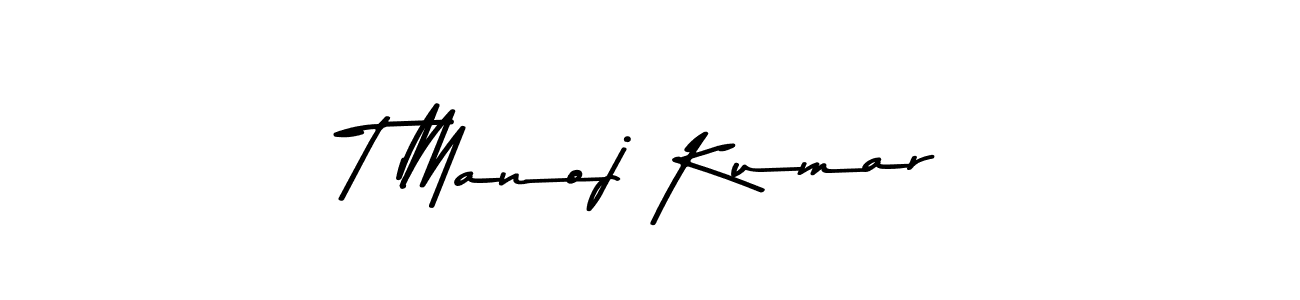 Make a beautiful signature design for name T Manoj Kumar. Use this online signature maker to create a handwritten signature for free. T Manoj Kumar signature style 9 images and pictures png