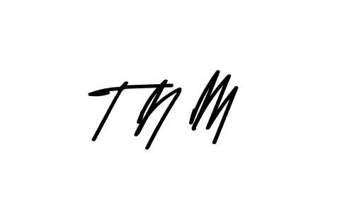 This is the best signature style for the T N M name. Also you like these signature font (Asem Kandis PERSONAL USE). Mix name signature. T N M signature style 9 images and pictures png