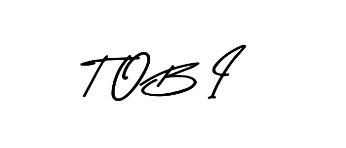 Best and Professional Signature Style for T O B I. Asem Kandis PERSONAL USE Best Signature Style Collection. T O B I signature style 9 images and pictures png