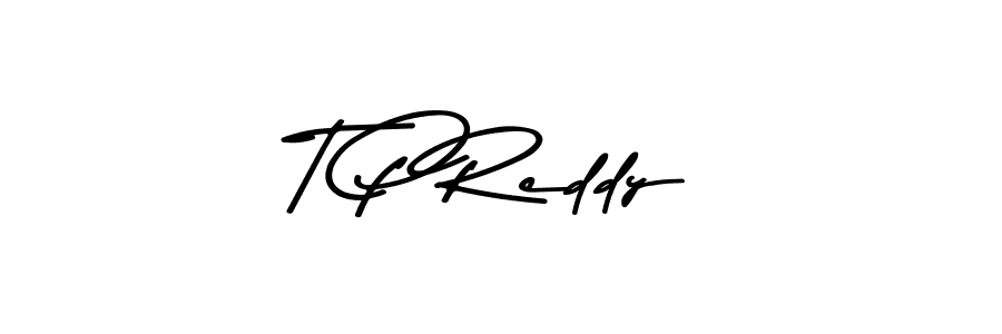 T P Reddy stylish signature style. Best Handwritten Sign (Asem Kandis PERSONAL USE) for my name. Handwritten Signature Collection Ideas for my name T P Reddy. T P Reddy signature style 9 images and pictures png