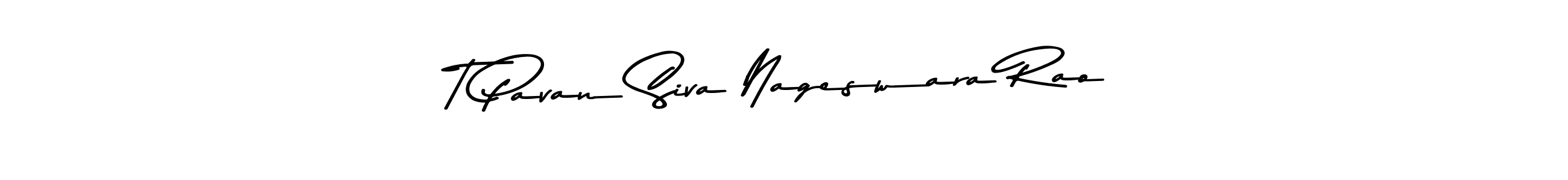 Design your own signature with our free online signature maker. With this signature software, you can create a handwritten (Asem Kandis PERSONAL USE) signature for name T Pavan Siva Nageswara Rao. T Pavan Siva Nageswara Rao signature style 9 images and pictures png