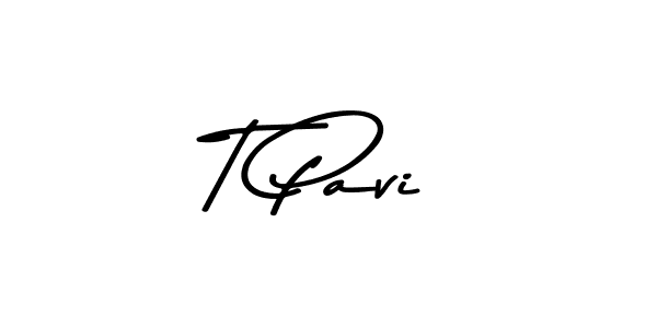 How to make T Pavi signature? Asem Kandis PERSONAL USE is a professional autograph style. Create handwritten signature for T Pavi name. T Pavi signature style 9 images and pictures png