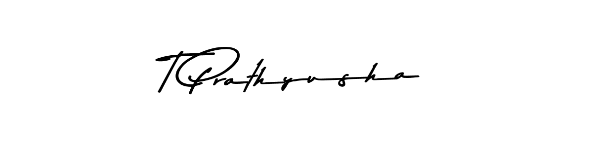 Also we have T Prathyusha name is the best signature style. Create professional handwritten signature collection using Asem Kandis PERSONAL USE autograph style. T Prathyusha signature style 9 images and pictures png