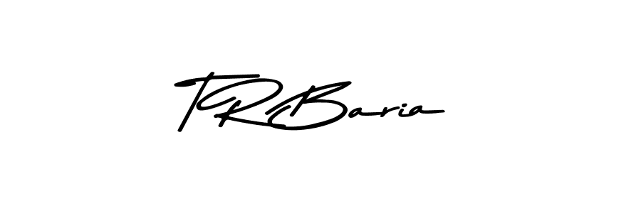 Best and Professional Signature Style for T R Baria. Asem Kandis PERSONAL USE Best Signature Style Collection. T R Baria signature style 9 images and pictures png
