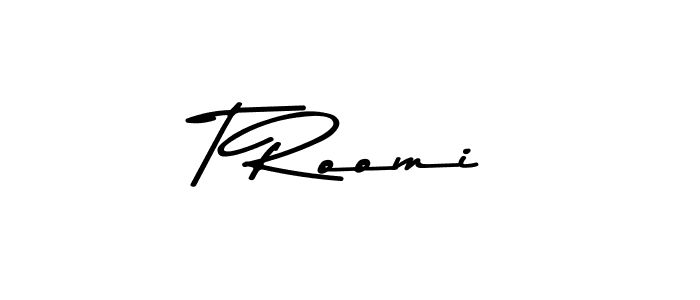 Best and Professional Signature Style for T Roomi. Asem Kandis PERSONAL USE Best Signature Style Collection. T Roomi signature style 9 images and pictures png