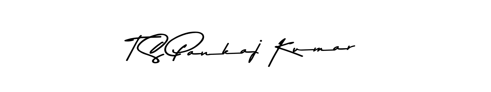 This is the best signature style for the T S Pankaj Kumar name. Also you like these signature font (Asem Kandis PERSONAL USE). Mix name signature. T S Pankaj Kumar signature style 9 images and pictures png