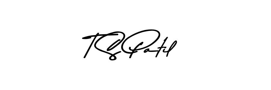 Asem Kandis PERSONAL USE is a professional signature style that is perfect for those who want to add a touch of class to their signature. It is also a great choice for those who want to make their signature more unique. Get T S Patil name to fancy signature for free. T S Patil signature style 9 images and pictures png