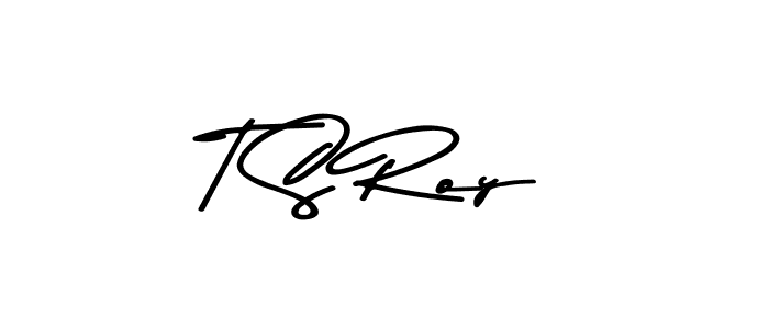 Also You can easily find your signature by using the search form. We will create T S Roy name handwritten signature images for you free of cost using Asem Kandis PERSONAL USE sign style. T S Roy signature style 9 images and pictures png