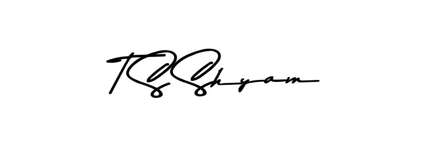 It looks lik you need a new signature style for name T S Shyam. Design unique handwritten (Asem Kandis PERSONAL USE) signature with our free signature maker in just a few clicks. T S Shyam signature style 9 images and pictures png