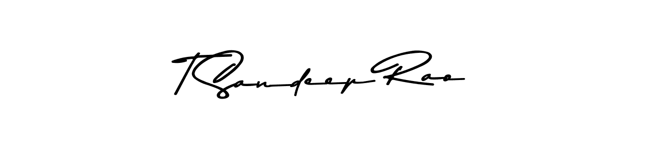 Make a beautiful signature design for name T Sandeep Rao. Use this online signature maker to create a handwritten signature for free. T Sandeep Rao signature style 9 images and pictures png