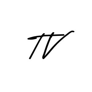 Also we have T V name is the best signature style. Create professional handwritten signature collection using Asem Kandis PERSONAL USE autograph style. T V signature style 9 images and pictures png
