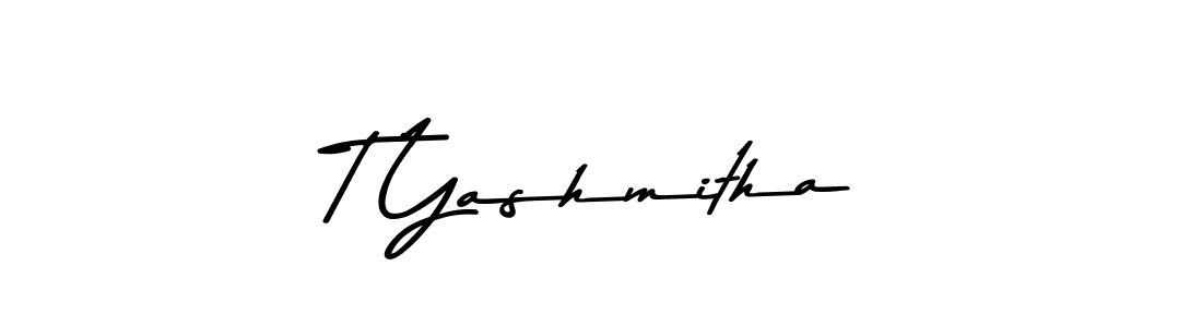 if you are searching for the best signature style for your name T Yashmitha. so please give up your signature search. here we have designed multiple signature styles  using Asem Kandis PERSONAL USE. T Yashmitha signature style 9 images and pictures png