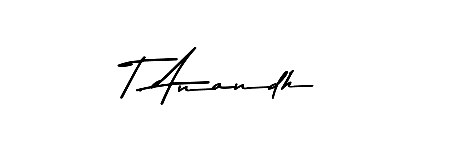 if you are searching for the best signature style for your name T. Anandh. so please give up your signature search. here we have designed multiple signature styles  using Asem Kandis PERSONAL USE. T. Anandh signature style 9 images and pictures png