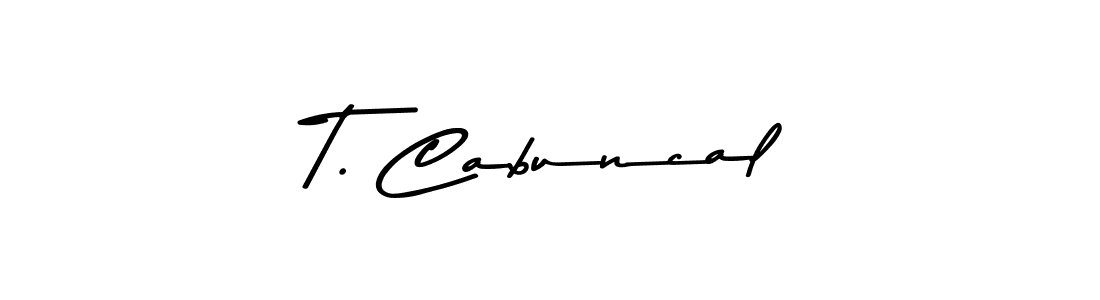 Check out images of Autograph of T. Cabuncal name. Actor T. Cabuncal Signature Style. Asem Kandis PERSONAL USE is a professional sign style online. T. Cabuncal signature style 9 images and pictures png