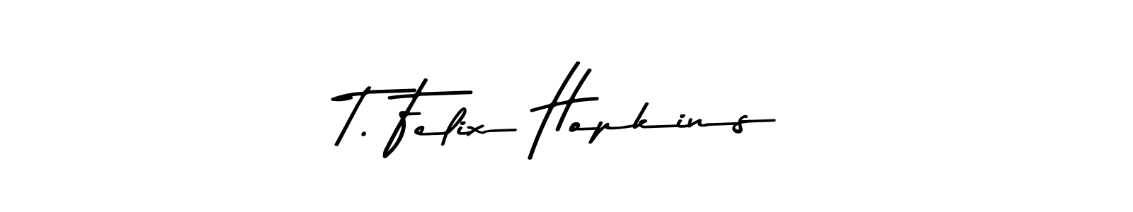 How to Draw T. Felix Hopkins signature style? Asem Kandis PERSONAL USE is a latest design signature styles for name T. Felix Hopkins. T. Felix Hopkins signature style 9 images and pictures png