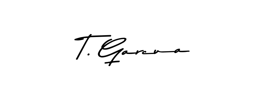 How to Draw T. Garcua signature style? Asem Kandis PERSONAL USE is a latest design signature styles for name T. Garcua. T. Garcua signature style 9 images and pictures png