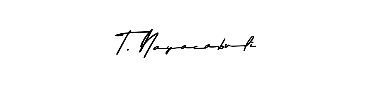 Here are the top 10 professional signature styles for the name T. Nayacabuli. These are the best autograph styles you can use for your name. T. Nayacabuli signature style 9 images and pictures png