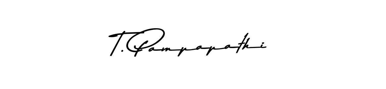 How to Draw T. Pampapathi signature style? Asem Kandis PERSONAL USE is a latest design signature styles for name T. Pampapathi. T. Pampapathi signature style 9 images and pictures png