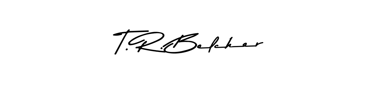 Check out images of Autograph of T. R. Belcher name. Actor T. R. Belcher Signature Style. Asem Kandis PERSONAL USE is a professional sign style online. T. R. Belcher signature style 9 images and pictures png