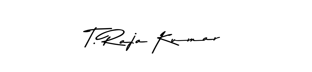 Asem Kandis PERSONAL USE is a professional signature style that is perfect for those who want to add a touch of class to their signature. It is also a great choice for those who want to make their signature more unique. Get T. Raja Kumar name to fancy signature for free. T. Raja Kumar signature style 9 images and pictures png