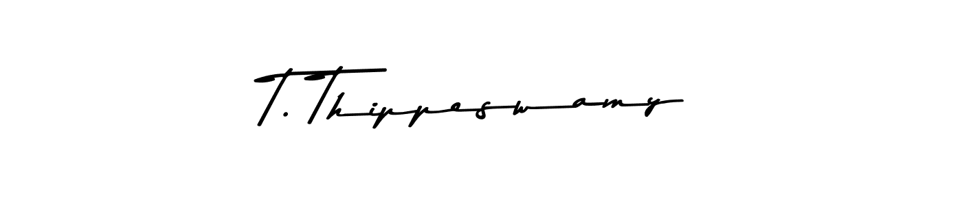 Use a signature maker to create a handwritten signature online. With this signature software, you can design (Asem Kandis PERSONAL USE) your own signature for name T. Thippeswamy. T. Thippeswamy signature style 9 images and pictures png