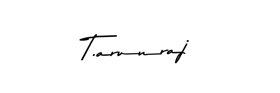 You can use this online signature creator to create a handwritten signature for the name T.arunraj. This is the best online autograph maker. T.arunraj signature style 9 images and pictures png