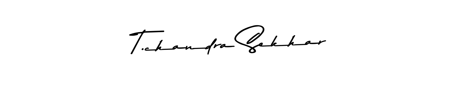 How to make T.chandra Sekhar signature? Asem Kandis PERSONAL USE is a professional autograph style. Create handwritten signature for T.chandra Sekhar name. T.chandra Sekhar signature style 9 images and pictures png