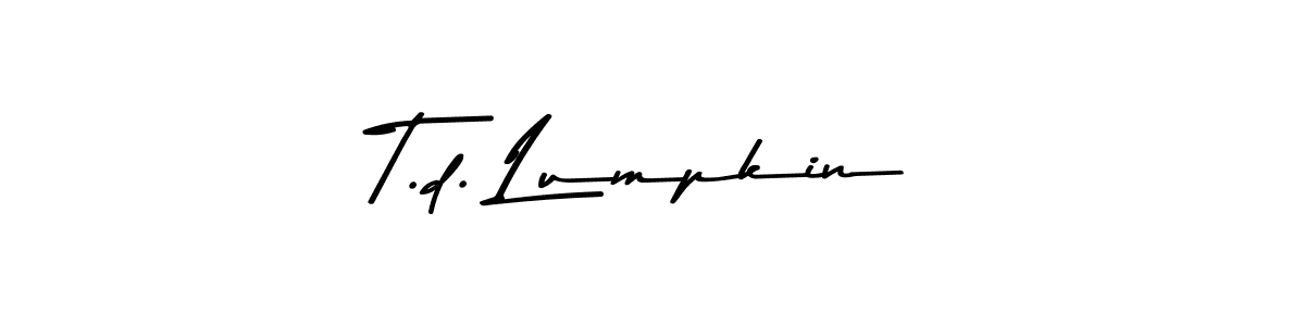 Best and Professional Signature Style for T.d. Lumpkin. Asem Kandis PERSONAL USE Best Signature Style Collection. T.d. Lumpkin signature style 9 images and pictures png