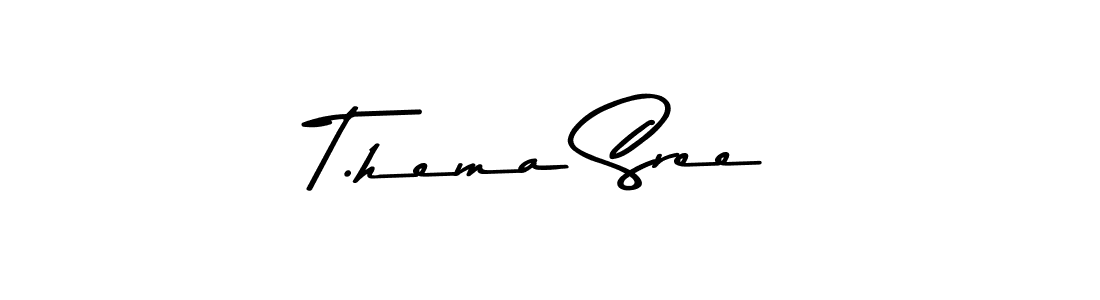 You can use this online signature creator to create a handwritten signature for the name T.hema Sree. This is the best online autograph maker. T.hema Sree signature style 9 images and pictures png