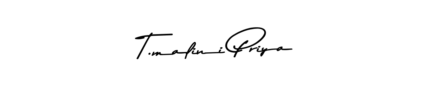 Also we have T.malini Priya name is the best signature style. Create professional handwritten signature collection using Asem Kandis PERSONAL USE autograph style. T.malini Priya signature style 9 images and pictures png