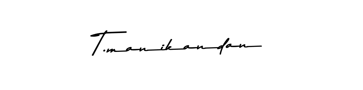 This is the best signature style for the T.manikandan name. Also you like these signature font (Asem Kandis PERSONAL USE). Mix name signature. T.manikandan signature style 9 images and pictures png