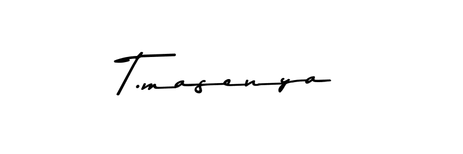 You should practise on your own different ways (Asem Kandis PERSONAL USE) to write your name (T.masenya) in signature. don't let someone else do it for you. T.masenya signature style 9 images and pictures png