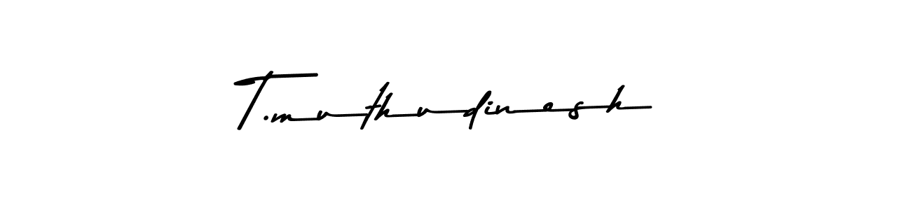 Here are the top 10 professional signature styles for the name T.muthudinesh. These are the best autograph styles you can use for your name. T.muthudinesh signature style 9 images and pictures png