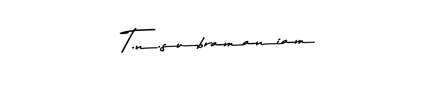 Make a beautiful signature design for name T.n.subramaniam. Use this online signature maker to create a handwritten signature for free. T.n.subramaniam signature style 9 images and pictures png