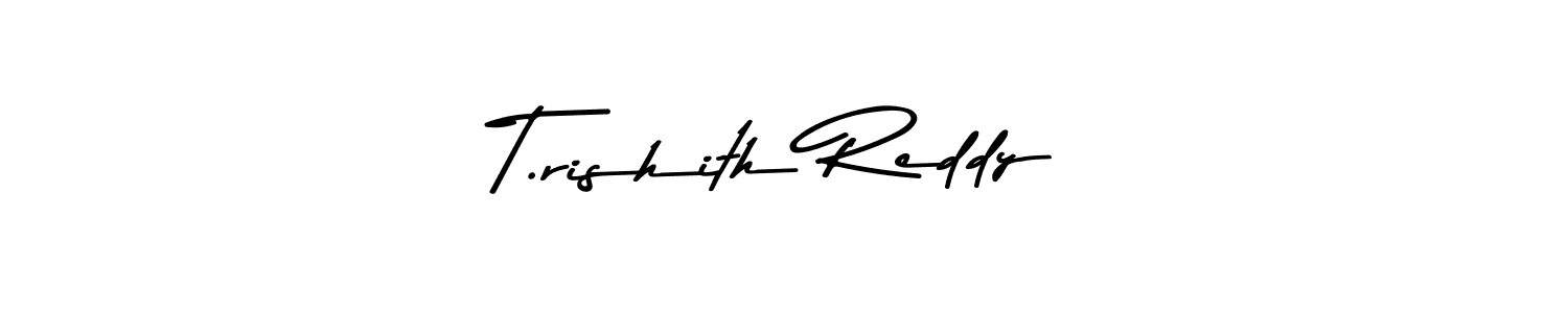 You can use this online signature creator to create a handwritten signature for the name T.rishith Reddy. This is the best online autograph maker. T.rishith Reddy signature style 9 images and pictures png