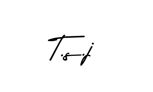 Here are the top 10 professional signature styles for the name T.s.j. These are the best autograph styles you can use for your name. T.s.j signature style 9 images and pictures png