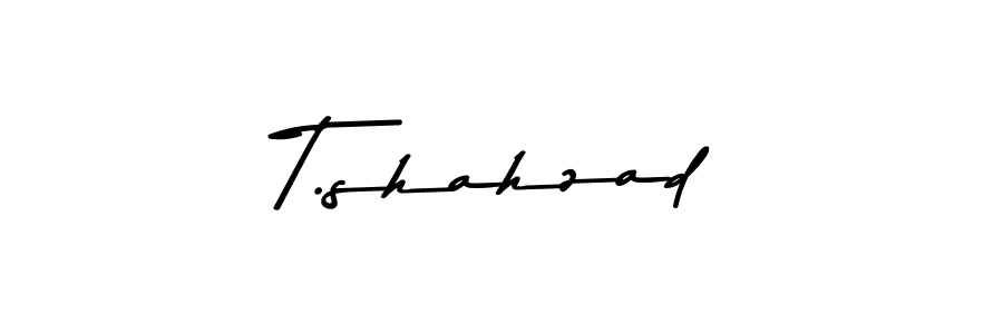 See photos of T.shahzad official signature by Spectra . Check more albums & portfolios. Read reviews & check more about Asem Kandis PERSONAL USE font. T.shahzad signature style 9 images and pictures png