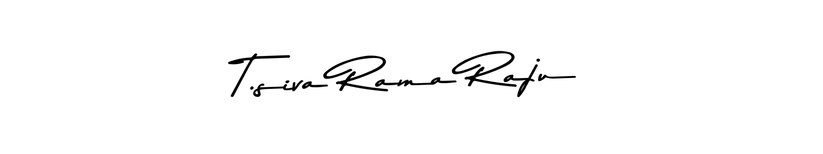 Use a signature maker to create a handwritten signature online. With this signature software, you can design (Asem Kandis PERSONAL USE) your own signature for name T.siva Rama Raju. T.siva Rama Raju signature style 9 images and pictures png