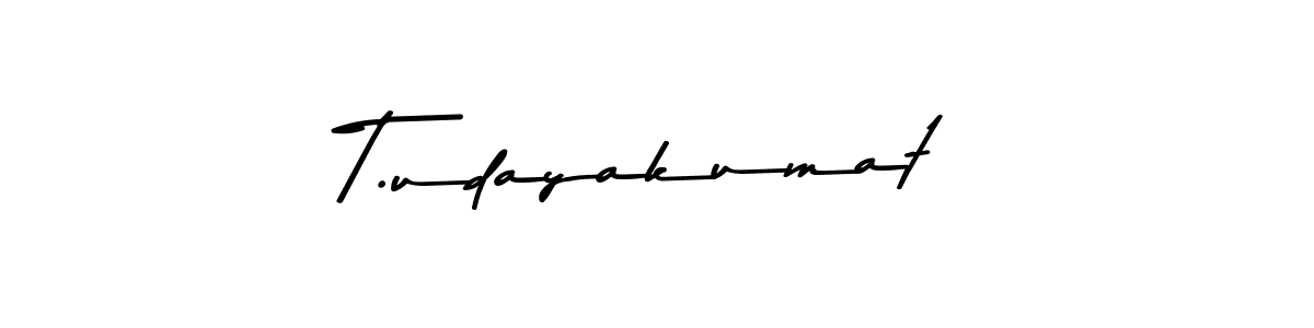 Make a beautiful signature design for name T.udayakumat. Use this online signature maker to create a handwritten signature for free. T.udayakumat signature style 9 images and pictures png
