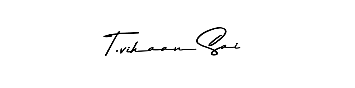 T.vihaan Sai stylish signature style. Best Handwritten Sign (Asem Kandis PERSONAL USE) for my name. Handwritten Signature Collection Ideas for my name T.vihaan Sai. T.vihaan Sai signature style 9 images and pictures png