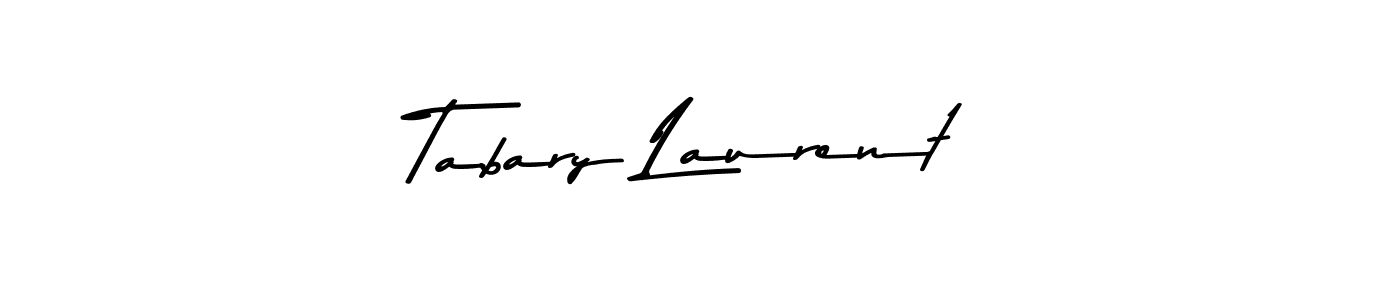 Use a signature maker to create a handwritten signature online. With this signature software, you can design (Asem Kandis PERSONAL USE) your own signature for name Tabary Laurent. Tabary Laurent signature style 9 images and pictures png