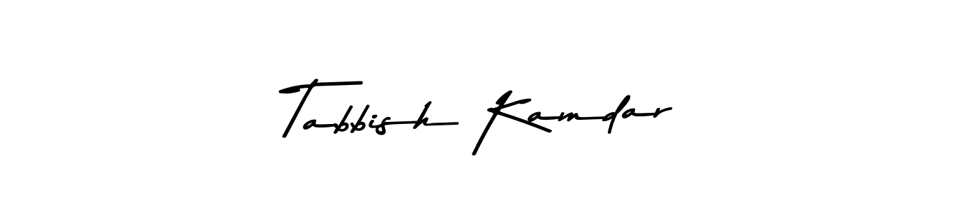 It looks lik you need a new signature style for name Tabbish Kamdar. Design unique handwritten (Asem Kandis PERSONAL USE) signature with our free signature maker in just a few clicks. Tabbish Kamdar signature style 9 images and pictures png