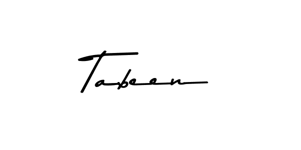 Design your own signature with our free online signature maker. With this signature software, you can create a handwritten (Asem Kandis PERSONAL USE) signature for name Tabeen. Tabeen signature style 9 images and pictures png